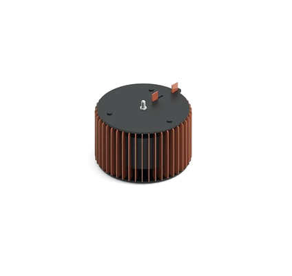 Qualidade  TR75 Flat Wire Leaded Inductor with High Current Capability, Low DC Resistance, and Flat Wire Winding Structure for Power Applications fábrica