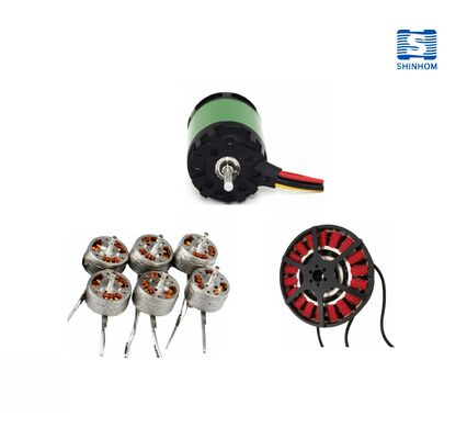 High-Power Brushless Drone Motor with N52H Neodymium Magnet for UAV Stability