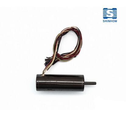 Motor DC compacto sem escovas sem núcleo de alta eficiência com baixa inércia para robótica e dispositivos médicos