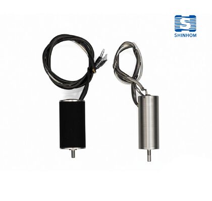 High-Efficiency Compact DC Brushless Coreless Motor with Low Inertia for Robotics and Medical Devices