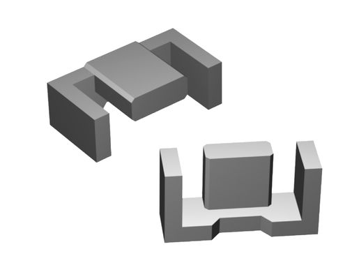 Tipo núcleo de EFD de ferrite, núcleo magnético de ferro macio para o ímã industrial