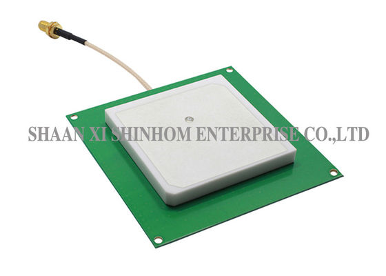 Antena alta da longa distância RFID do ganho, antena do leitor da frequência ultraelevada RFID com o conector de UFL IPEX