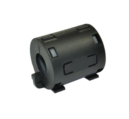 Pressão cilíndrica do núcleo rachado da ferrite em núcleos do cabo da supressão do IEM da ferrite