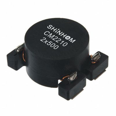 Linha indutor comum horizontal do modo do filtro/bobina de SMD de bloqueador comum do modo com caso