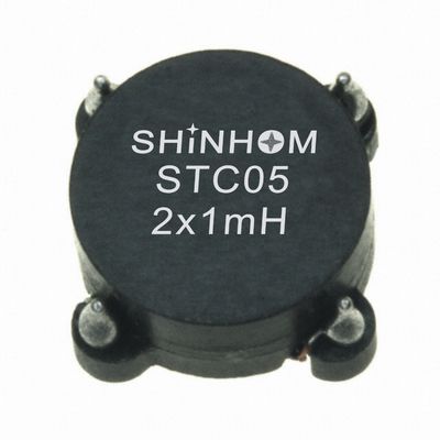 Linha indutor comum horizontal do modo do filtro/bobina de SMD de bloqueador comum do modo com caso