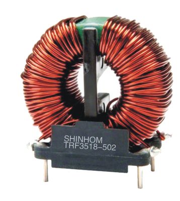 Do indutor comum do modo do sistema das energias solares indutor Toroidal ISO9001 do núcleo de ferrite