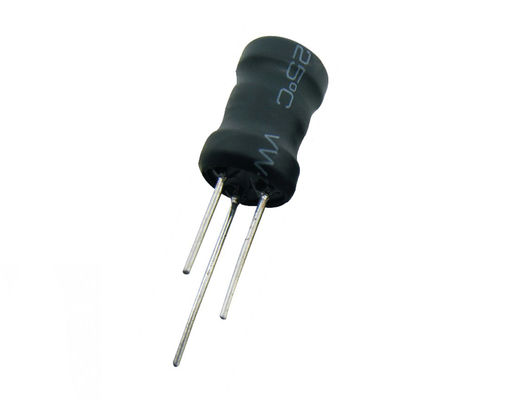Baixo indutor 10uH do poder do mergulho da resistência - cor pequena do preto do tamanho da indutância 47mH