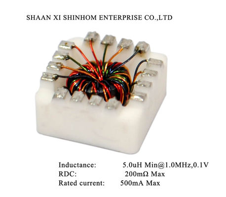 Linha de 8 dados EMI Filter Common Mode Choke dos enrolamentos SMD