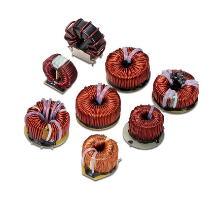 Modo comum EMI Filter Toroidal Power Inductor 10kHz RoHS