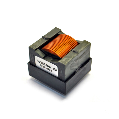 indutor atual alto do poder de 25uH 40A com fio liso