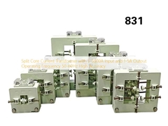 Transformador de corrente de núcleo dividido com entrada de 5-5000A e saída de 1-5A Frequência de operação de 50-60Hz Alta precisão