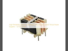 Filtro de Linha de Alimentação de Malha Fechada de Alta Confiabilidade para Fontes de Alimentação de Modo de Comutação - Série LEF17T